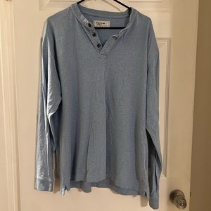 Wrangler Blue Henley | XL
